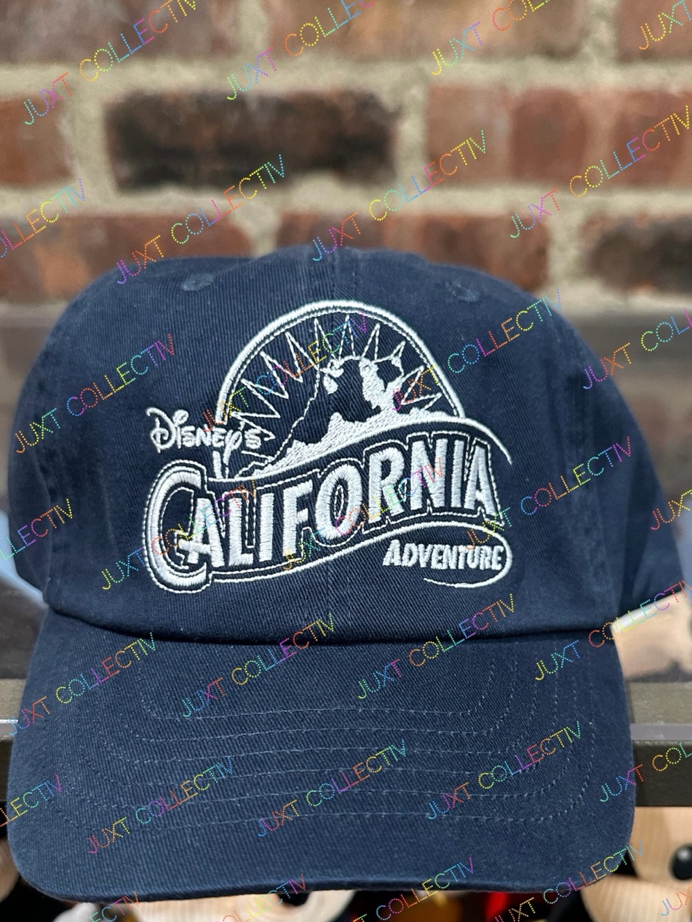 Disneyland Disney’s California Adventure Logo Embroidered Baseball Cap / Hat